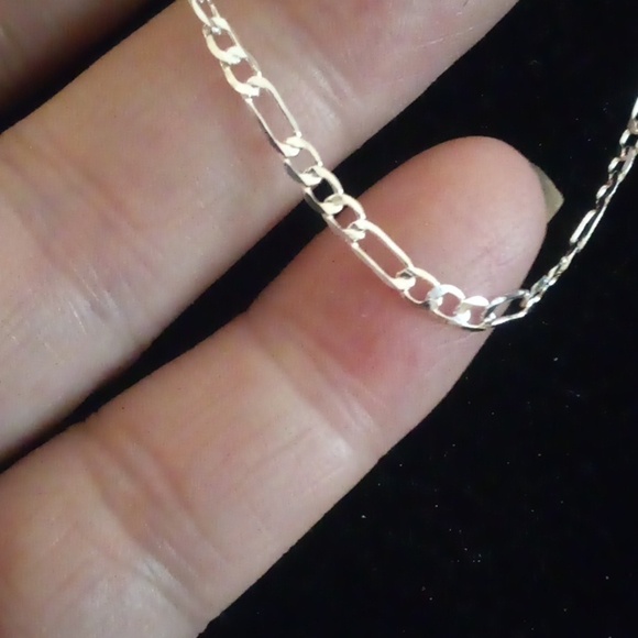 Jewelry - 💝2/$20💝 NWOT - Sterling Silver Necklace High Quality Link Chain Necklace - 20"